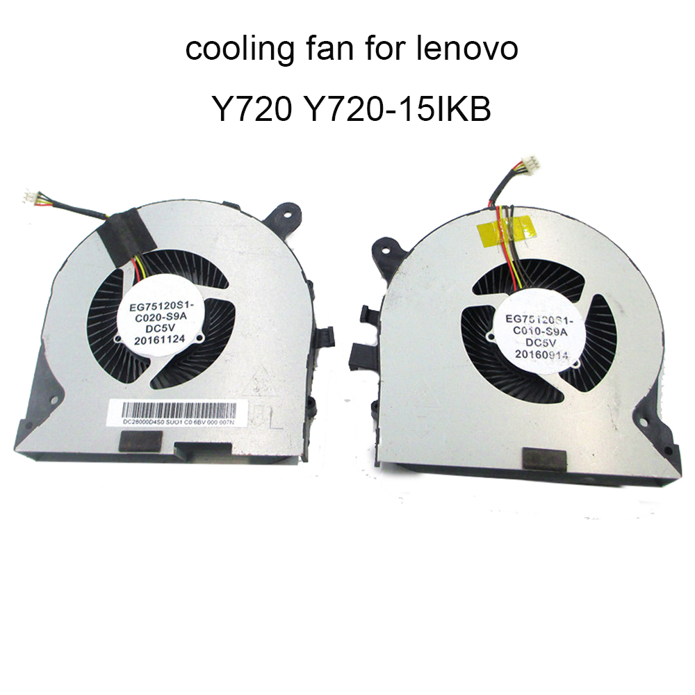 Laptop Accessories Computer - Lenovo-ノートブック冷却ファン,携帯電話冷却システム,AMD,Lenovo,Mion y720 Y720-15IKB,EG75120S1-C010/C020-S9A,5f10n67245