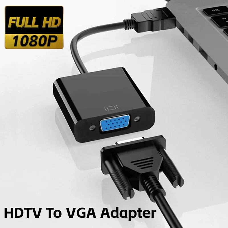 Hdmi Vga Adapter - HDMI to VGA アダプター 1080P デジタル