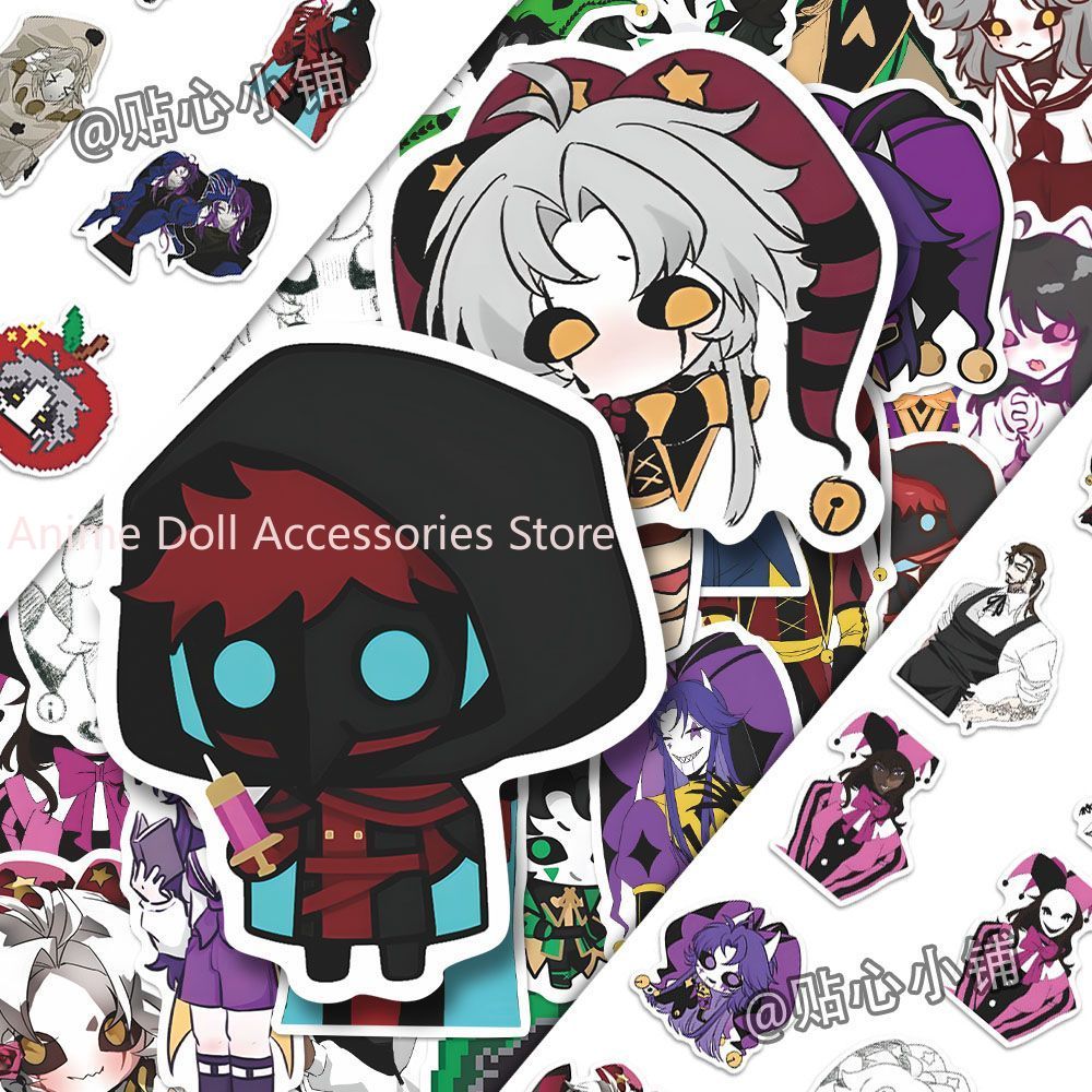Accessories Laptop - 73 個ザ・フリーク・サーカス・ピエロアニメステッカー漫画落書きデカールヘルメットスケートボードラップトップオートバイステッカー装飾