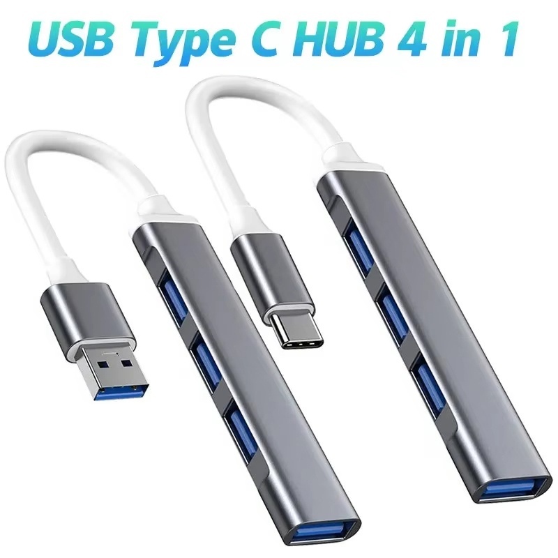 Laptop Accessories Usb - USB 3.0ハブ 4ポートUSBハブ 高速Type-Cスプリッター 5Gbps 4ポートマルチポートハブ
