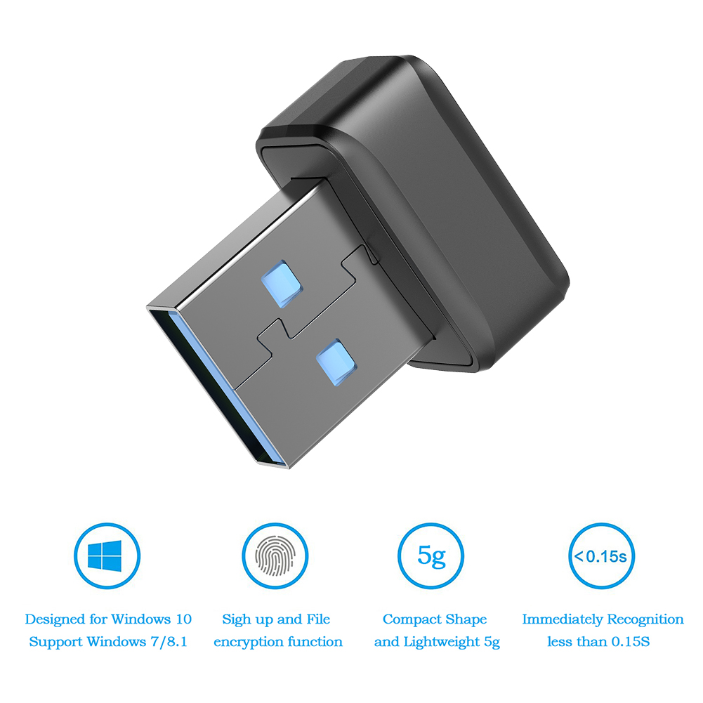 指紋リーダーモジュール,Windows 10および11用,U - Laptop Accessories Usb のレビューと価格