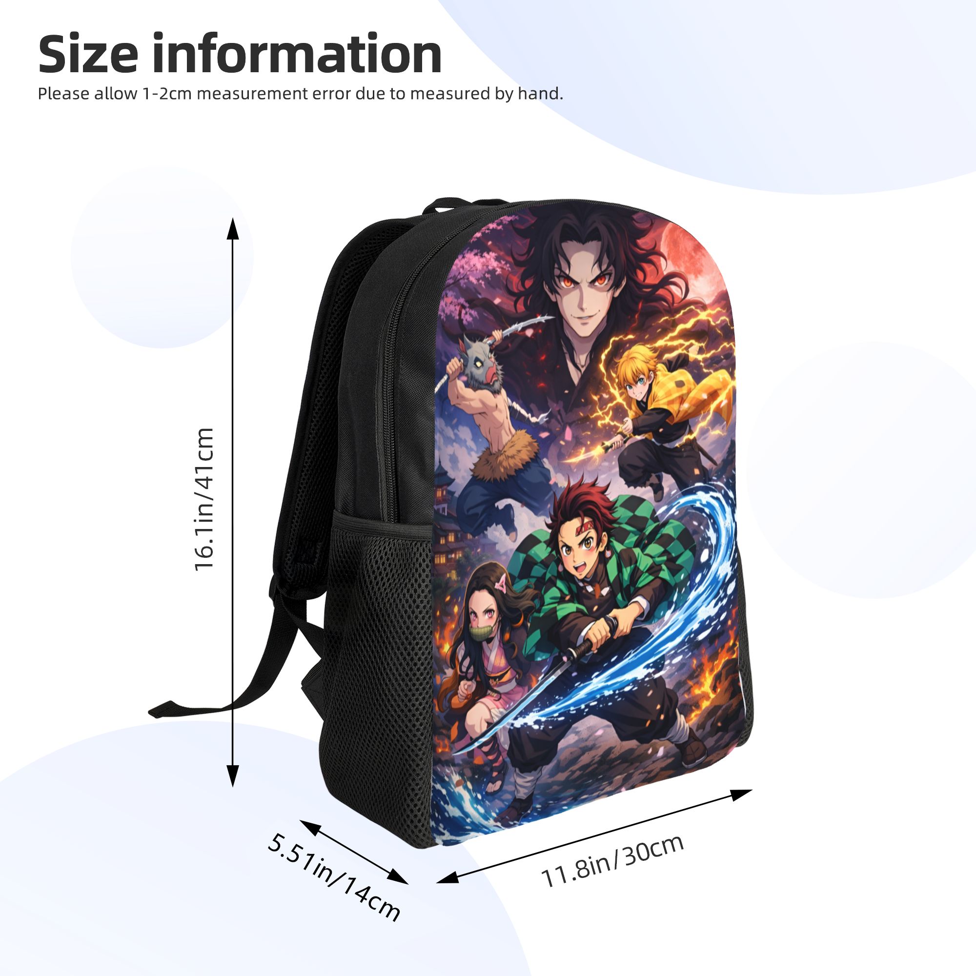 D-デーモンスレイヤーズ旅行バックパック女性男性学校ラップト - Laptop Accessories All のレビューと価格