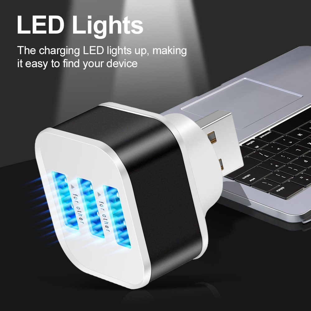 複数のUSBスロットアダプター,インターフェイスエクステンダ - Laptop Accessories Usb のレビューと価格