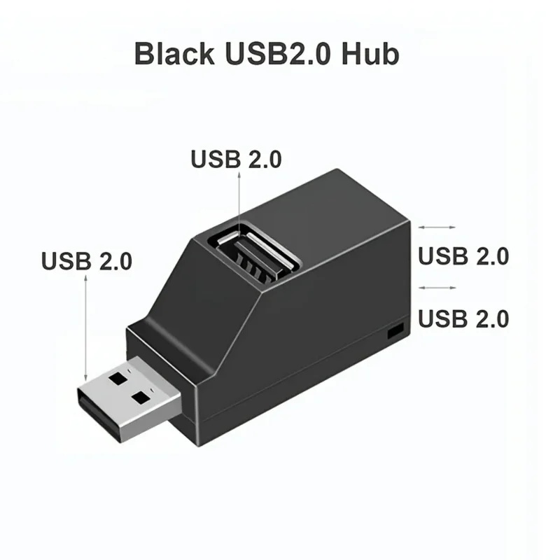 USB 3.0 2.0 回転可能な 3 ポートハブスプリッタ - Laptop Accessories Usb のレビューと価格