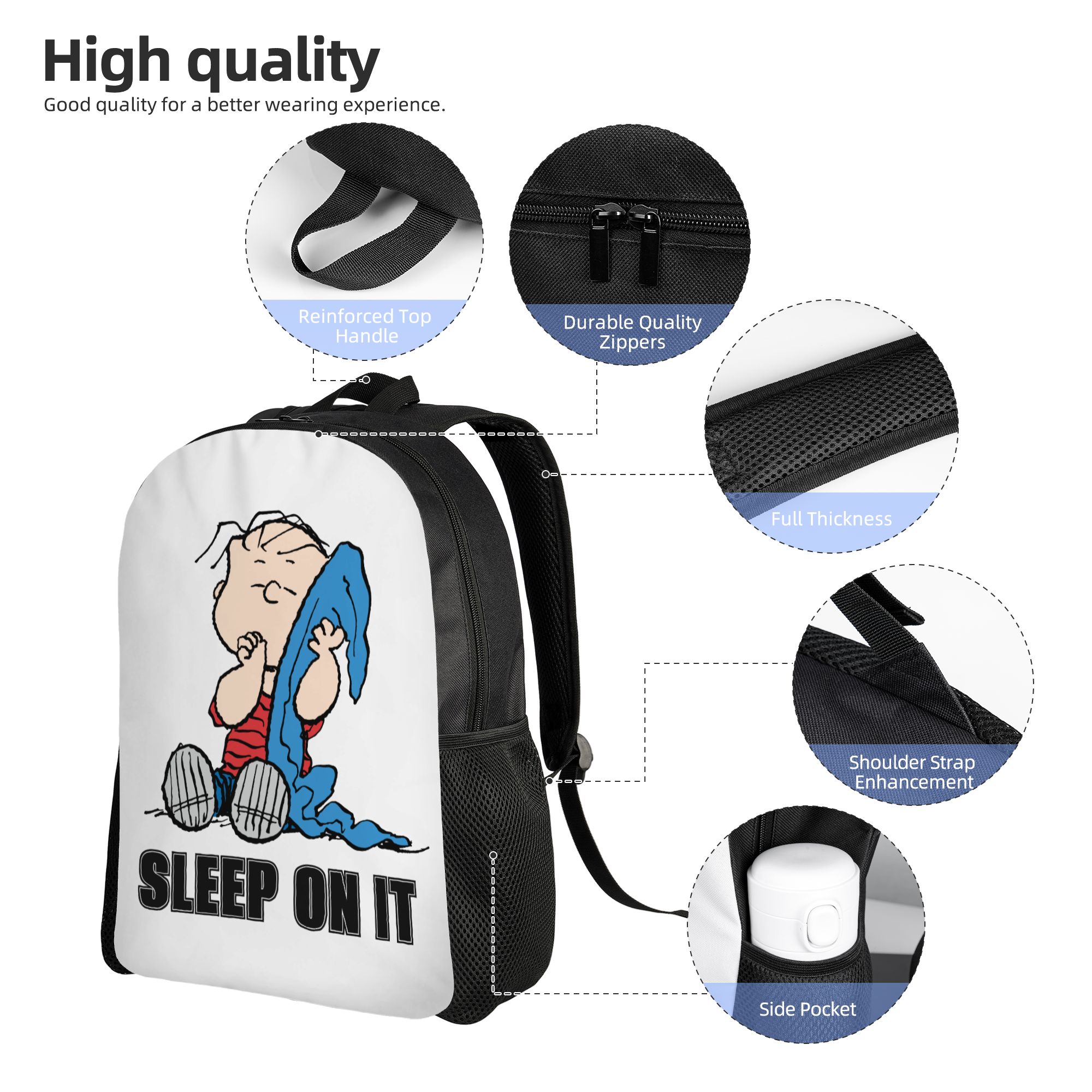 スヌーピー ピーナッツ リナス & バックパック メンズ レ - Laptop Accessories Gifts For Men のレビューと価格