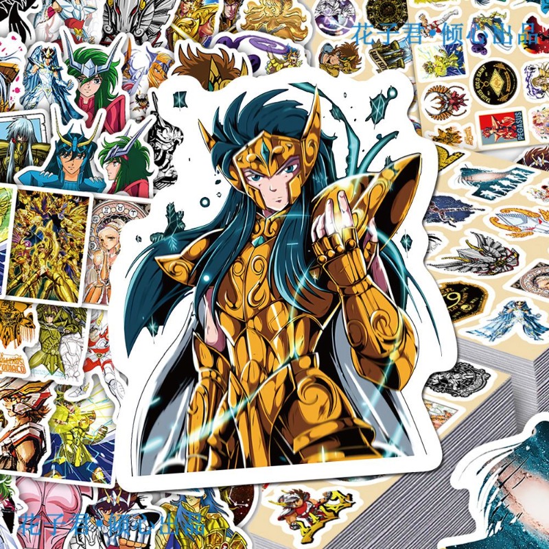 101 個聖闘士星矢アニメステッカー漫画キャラクター DIY - Accessories Laptop のレビューと価格