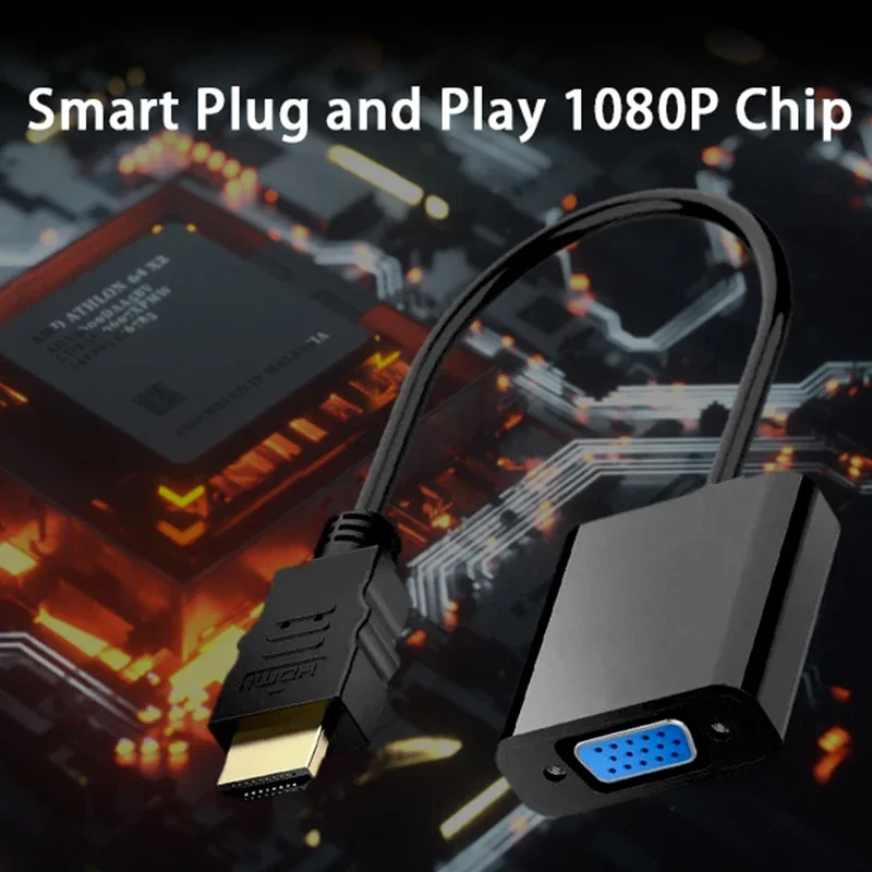HDMI to VGA アダプター 1080P デジタル ア - Hdmi Vga Adapter のレビューと価格