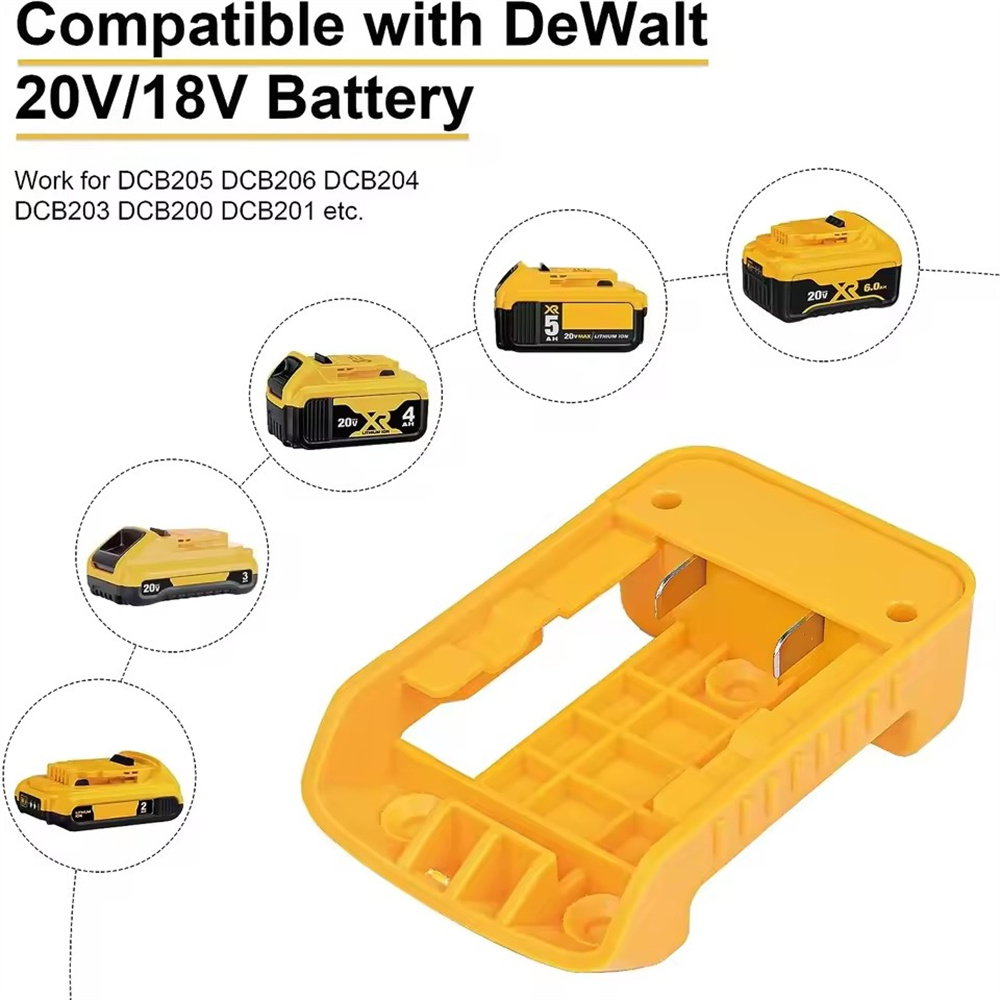 DeWalt 20V、Milwaukee 18Vリチウム電池 - Laptop Accessories Usb のレビューと価格