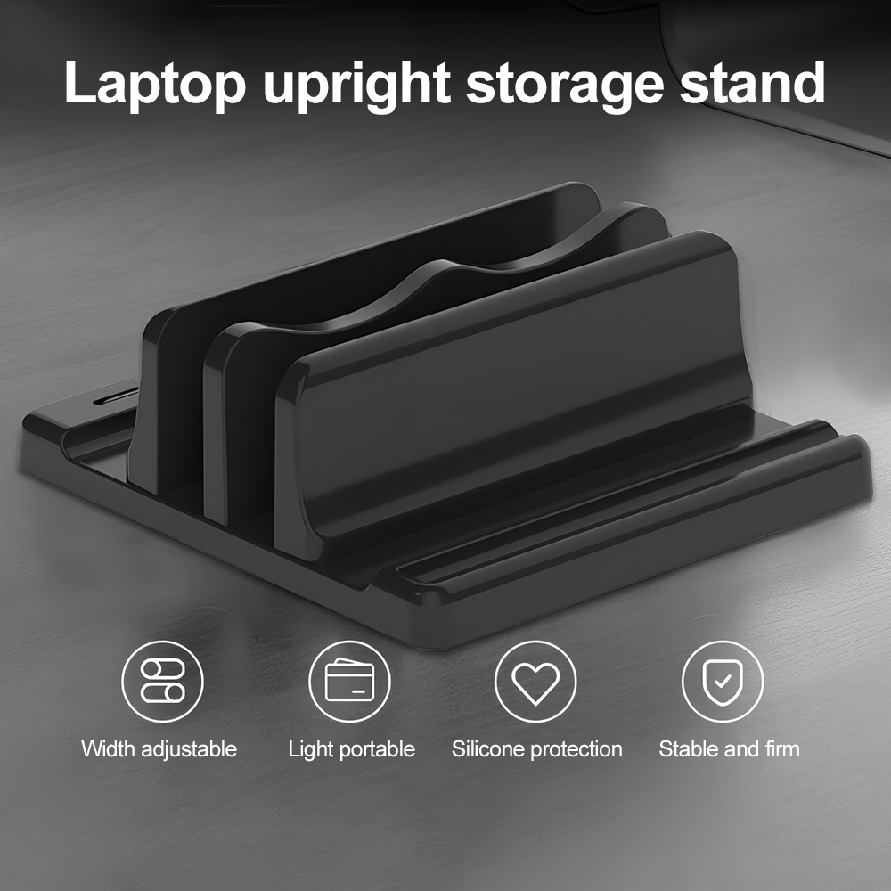 オフィス ABS ラップトップスタンド 垂直に置くとデスクス - Laptop Accessories All のレビューと価格