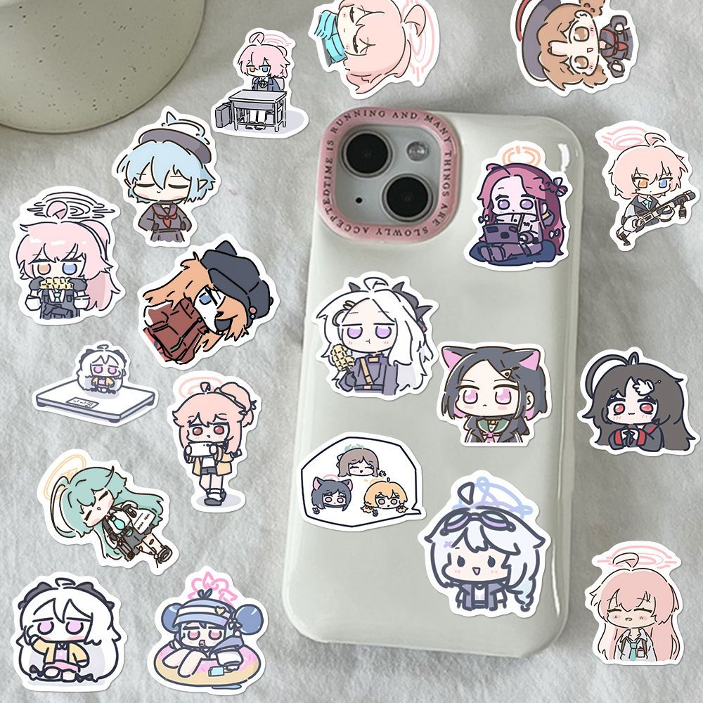 80 個アニメブルーアーカイブソラサキヒナステッカーラップト - Accessories Laptop のレビューと価格