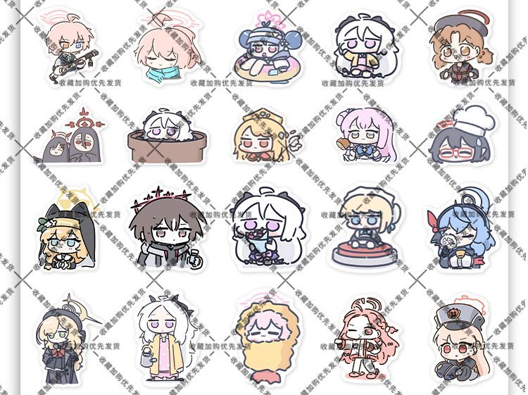 80 個アニメブルーアーカイブソラサキヒナステッカーラップト - Accessories Laptop のレビューと価格