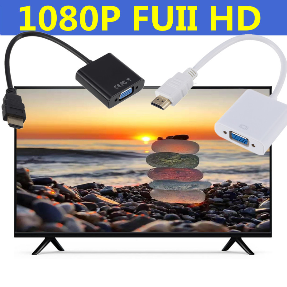 1080P HDMI対応VGAアダプター HDTVオス-VG - Hdmi Vga Adapter のレビューと価格