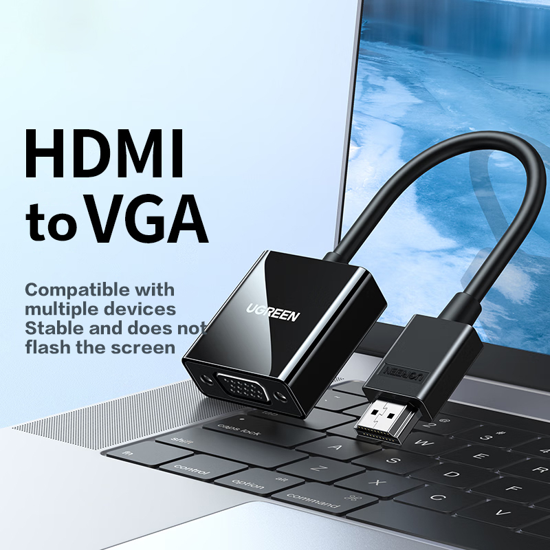 Ugreen CM270 HD-MI to VGA アダプタ - Hdmi Vga Adapter のレビューと価格