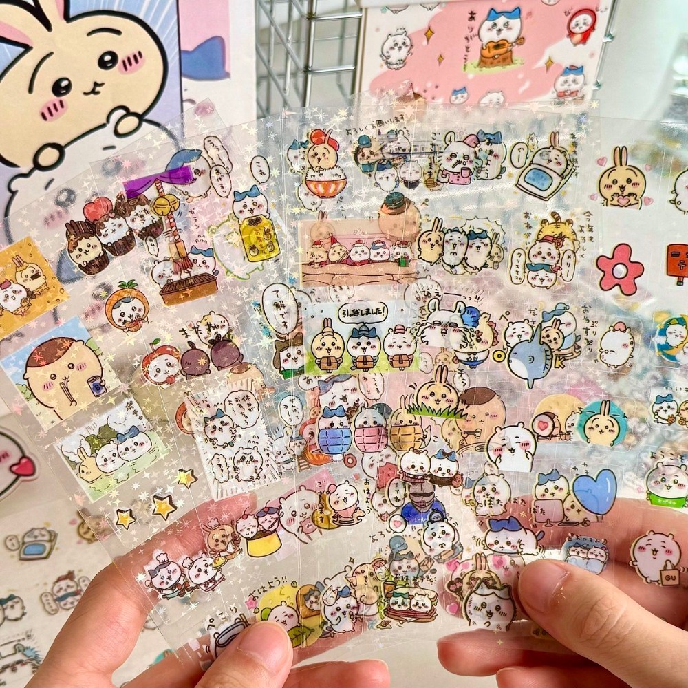 30枚入り ちいかわレーザーステッカー 漫画防水ステッカー  - Laptop Accessories All のレビューと価格