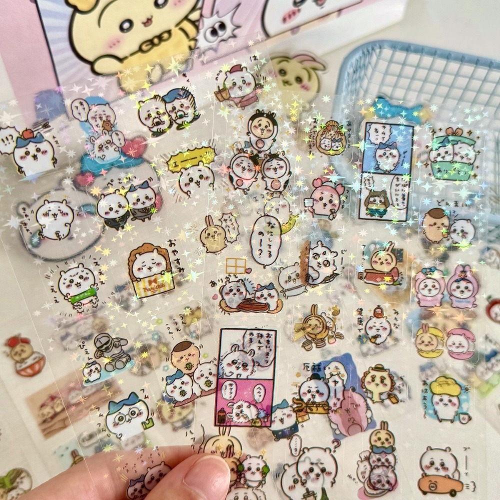 30枚入り ちいかわレーザーステッカー 漫画防水ステッカー  - Laptop Accessories All のレビューと価格