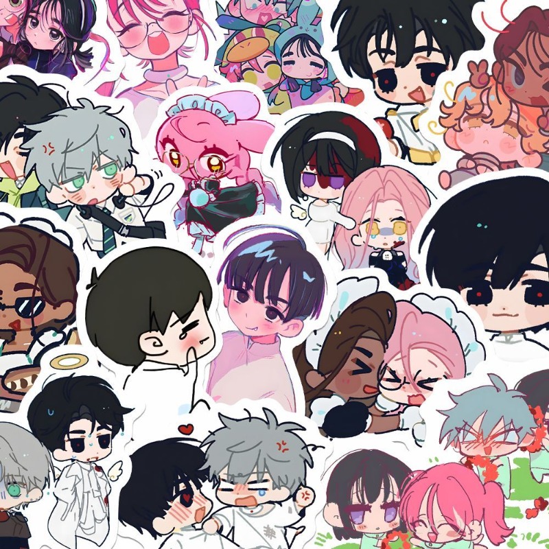80 ピース/セット漫画アニメエイリアンステージかわいいステ - Laptop Accessories Kids のレビューと価格