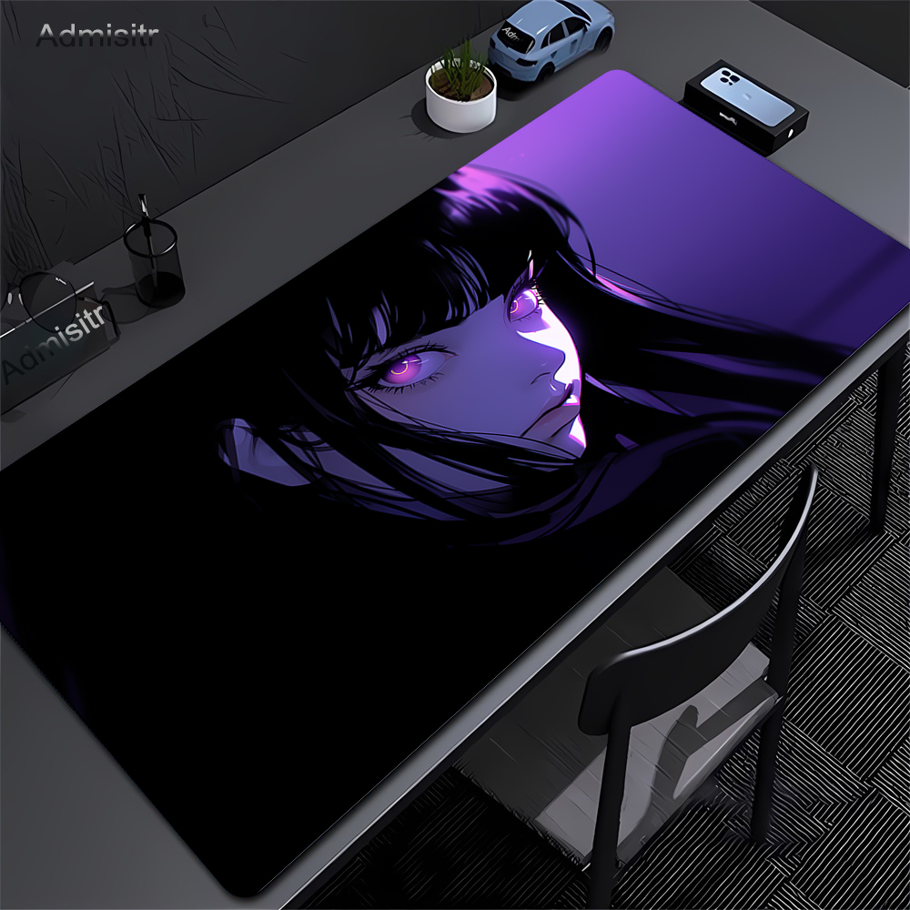 XXL マウスパッド PC パープルアニメガールゲーマーマウ - Laptop Accessories Kids のレビューと価格