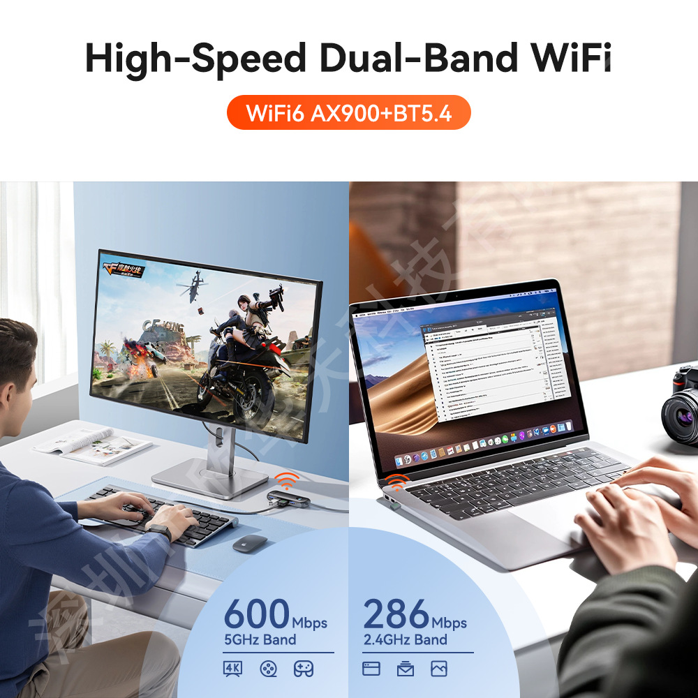 R36S WiFi アダプター USB ワイヤレスネットワー - Laptop Accessories Usb のレビューと価格