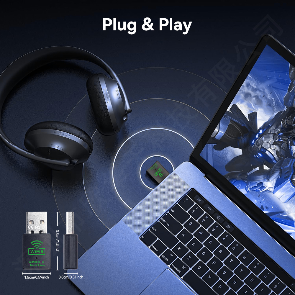R36S WiFi アダプター USB ワイヤレスネットワー - Laptop Accessories Usb のレビューと価格