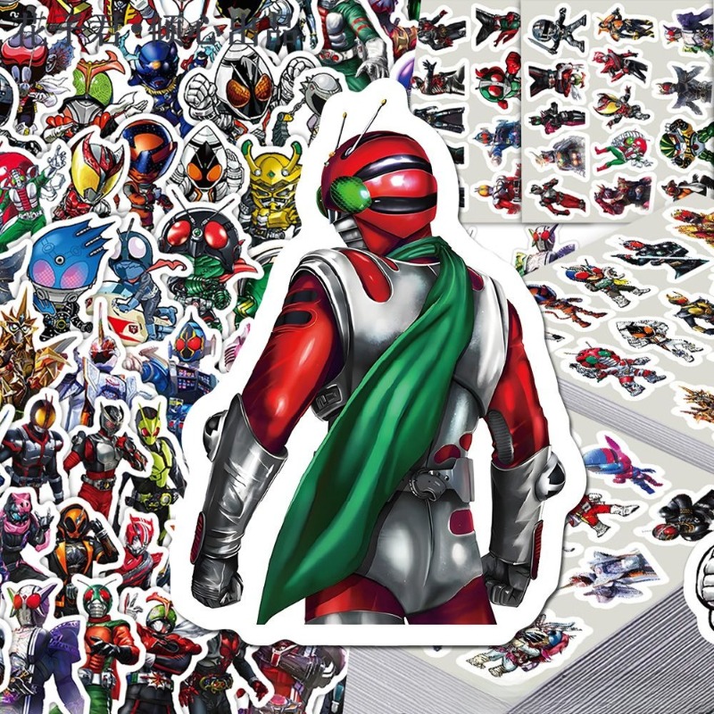 103 個仮面ライダーインス美的かわいい漫画ステッカー防水  - Accessories Laptop のレビューと価格