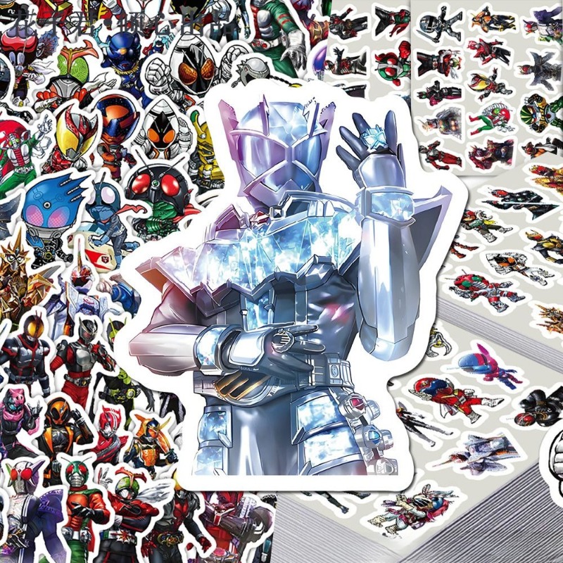 103 個仮面ライダーインス美的かわいい漫画ステッカー防水  - Accessories Laptop のレビューと価格