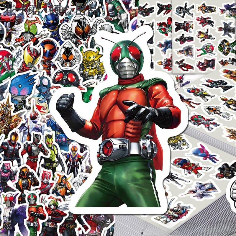 103 個仮面ライダーインス美的かわいい漫画ステッカー防水  - Accessories Laptop のレビューと価格