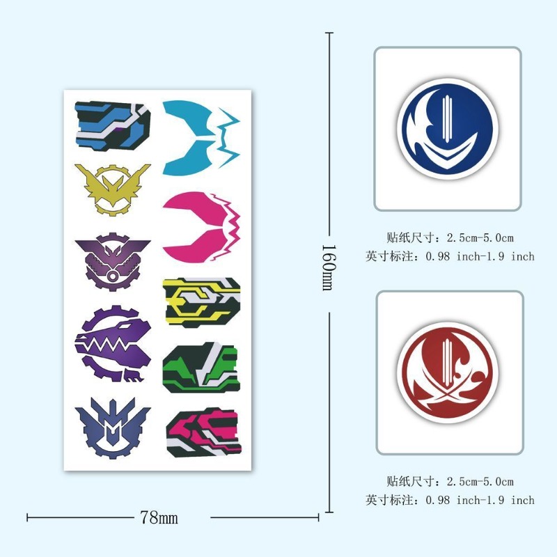 60 枚の仮面ライダーロゴステッカークリエイティブデカール防 - Laptop Accessories All のレビューと価格