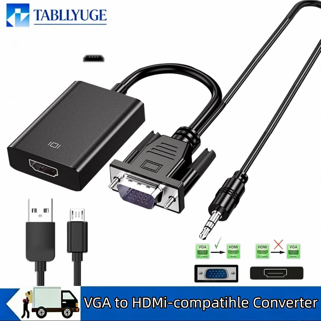 VGA to HDMI 互換 1080P アダプター VGA - Hdmi Vga Adapter のレビューと価格